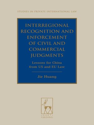 cover image of Interregional Recognition and Enforcement of Civil and Commercial Judgments
